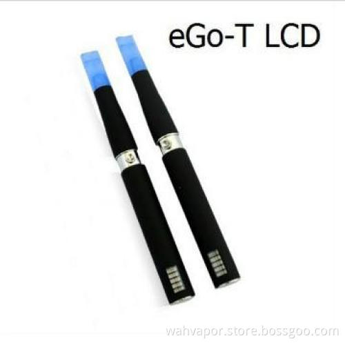 2013 Beautiful LCD screen e cigarette ego t lcd variable voltage